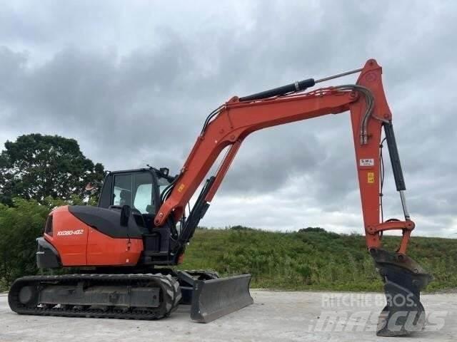 Kubota KX080-4A Excavadoras de cadenas