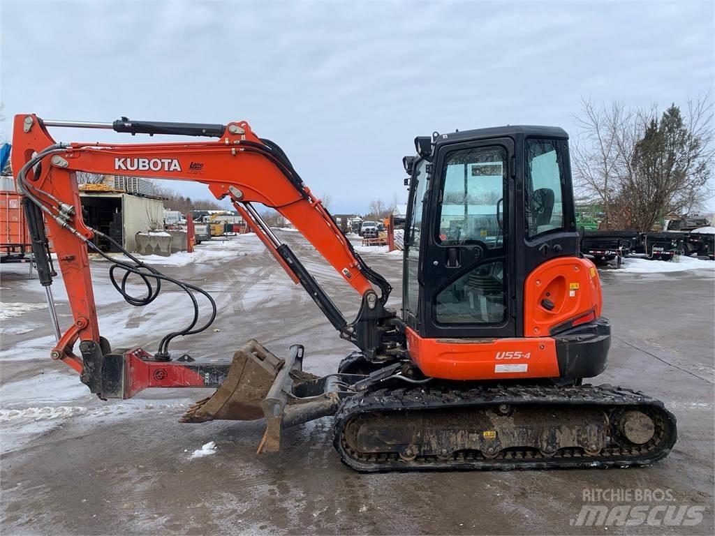 Kubota U55-4 Mini excavadoras < 7t