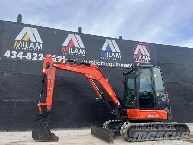 Kubota U56-5 Mini excavadoras < 7t