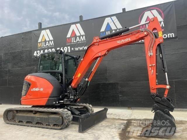 Kubota U56-5 Mini excavadoras < 7t