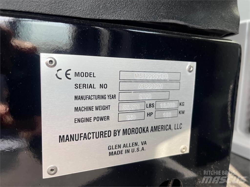 Morooka MST2200VDR Dúmpers sobre orugas