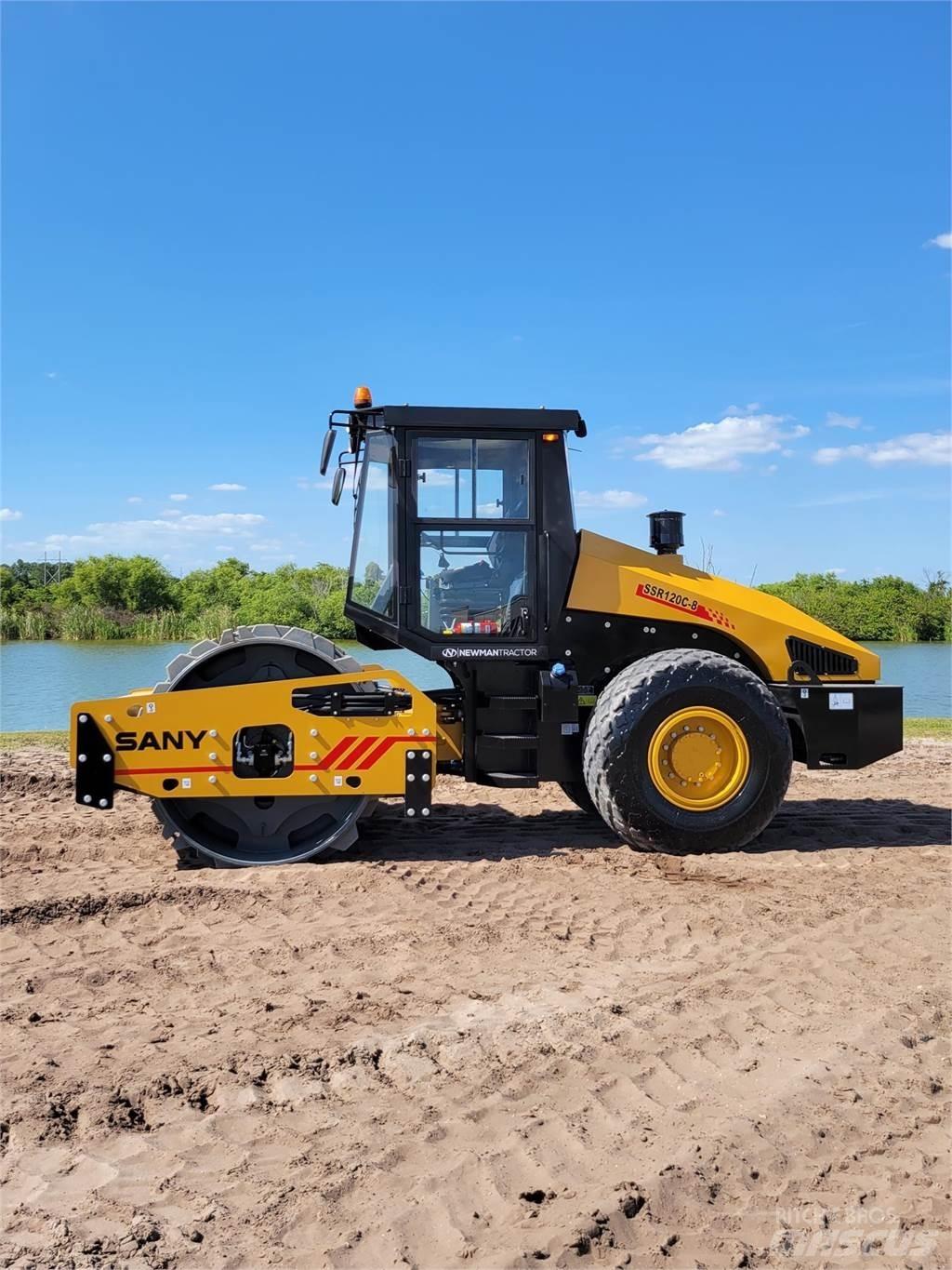 Sany SSR120C-8 Rodillos de doble tambor