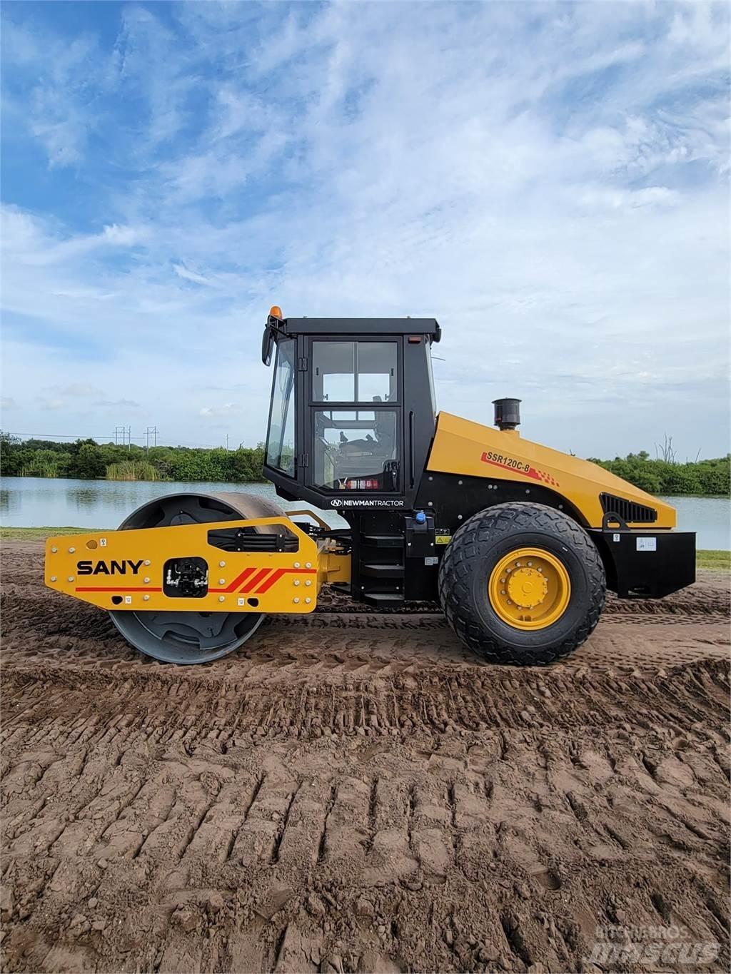 Sany SSR120C-8 Rodillos de doble tambor