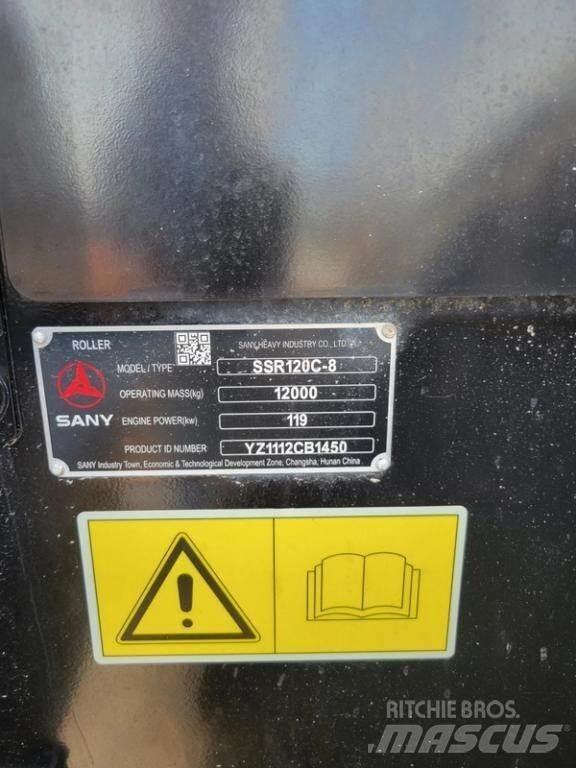 Sany SSR120C-8 Rodillos de doble tambor