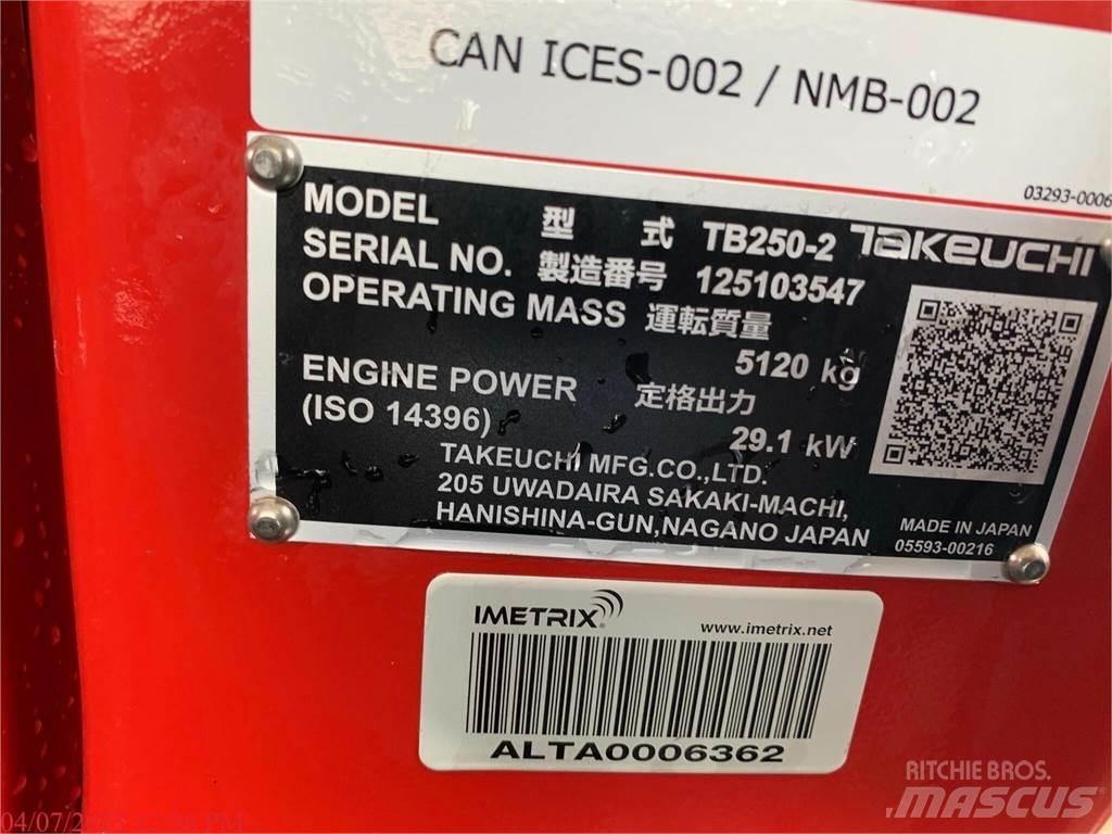 Takeuchi TB250-2 Mini excavadoras < 7t