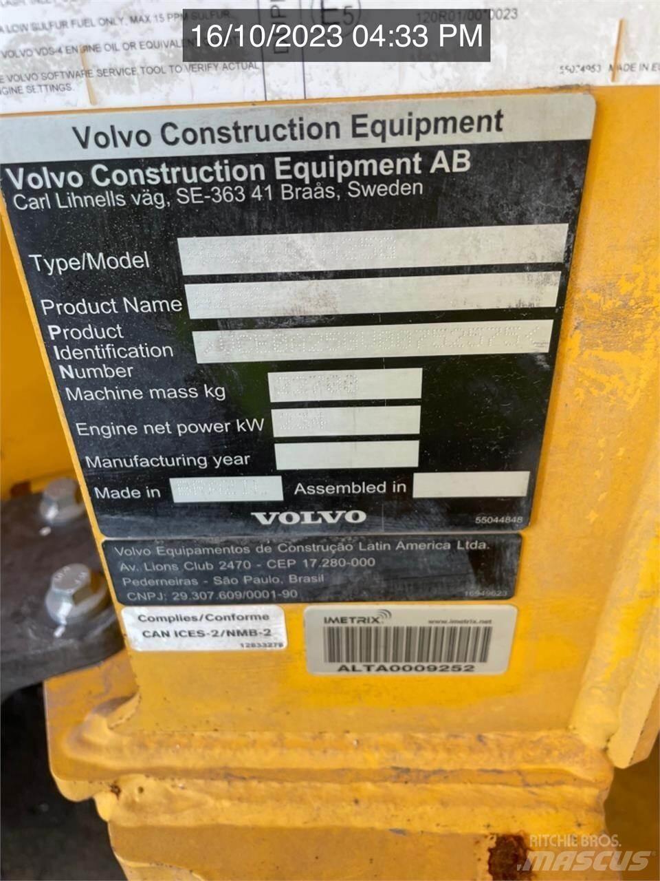 Volvo A25G Dúmpers articulados