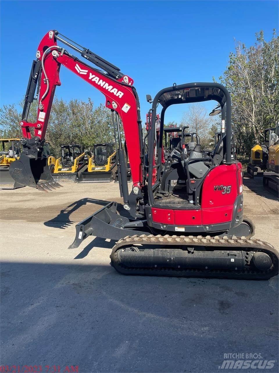 Yanmar VIO35-6A Mini excavadoras < 7t