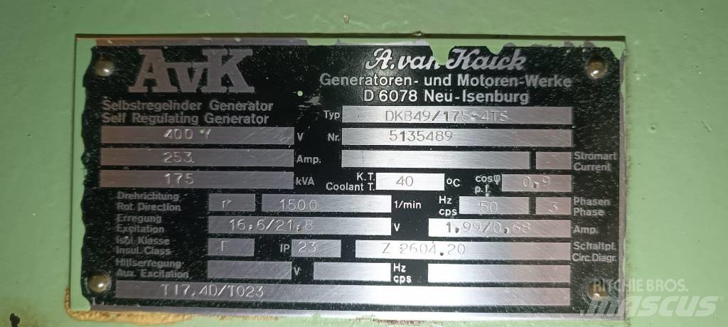 AVK DKB49/175-4TS Otros generadores