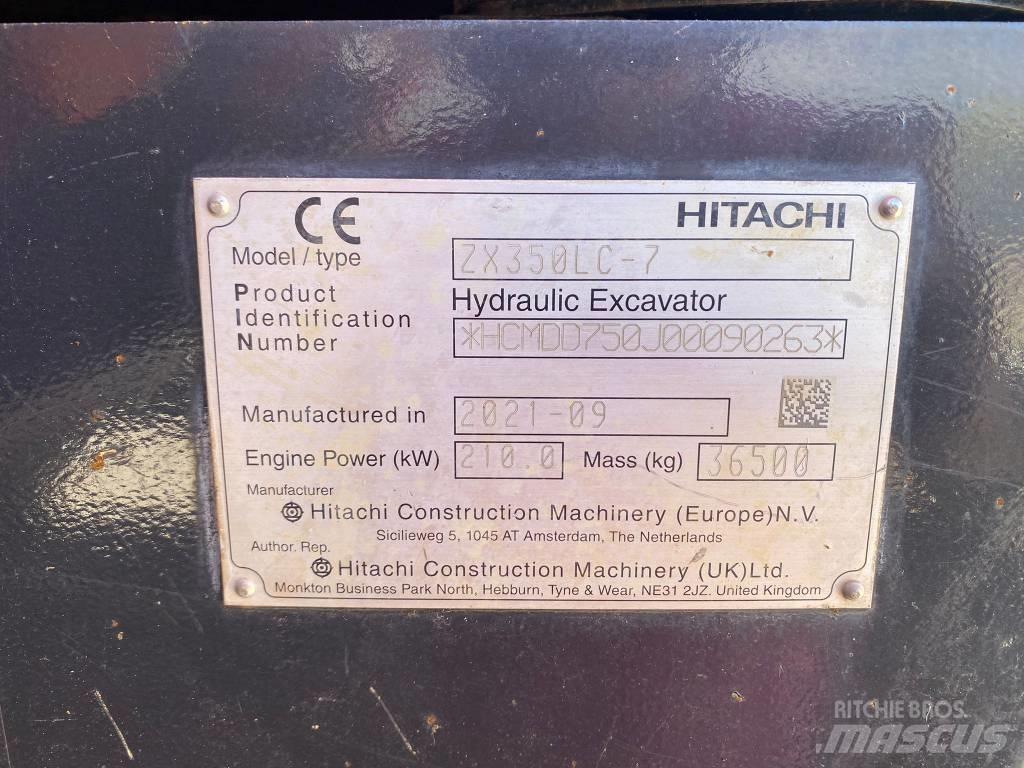Hitachi ZX 350 LC-6 Excavadoras de cadenas