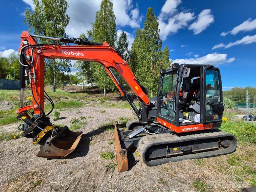 Kubota KX 080-4 Excavadoras 7t - 12t