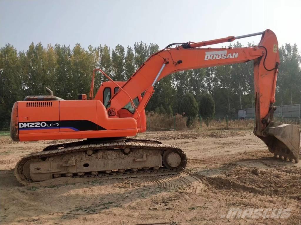 Doosan dh220lc-7 Excavadoras de cadenas