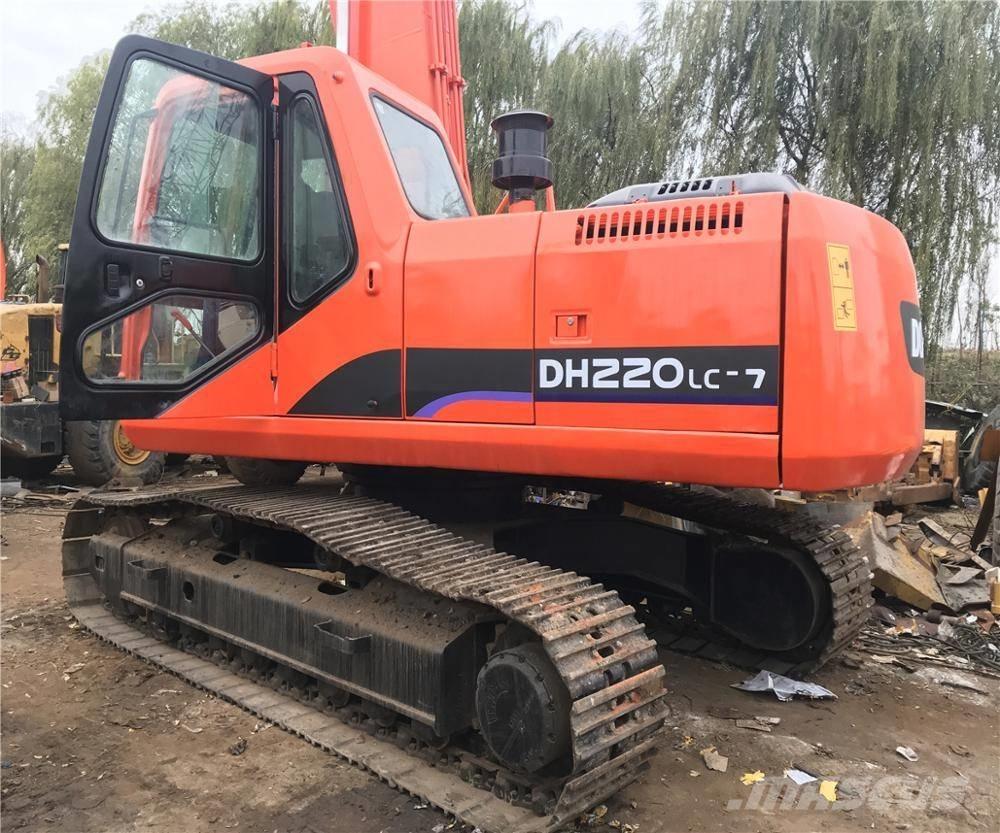 Doosan dh220lc-7 Excavadoras de cadenas
