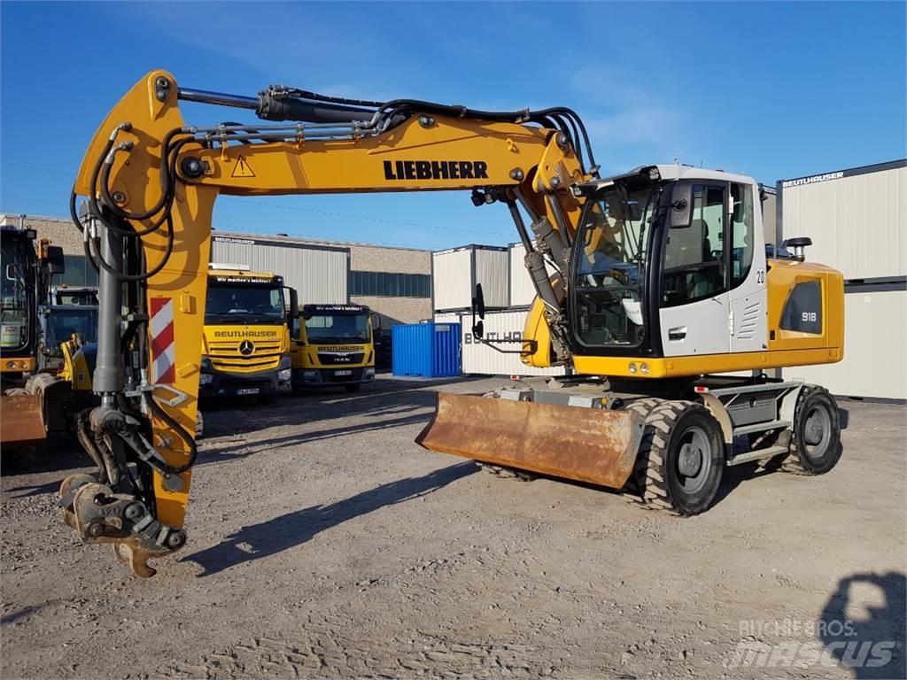 Liebherr A918 Excavadoras de ruedas