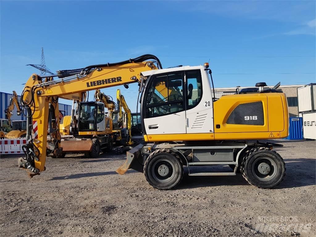 Liebherr A918 Excavadoras de ruedas