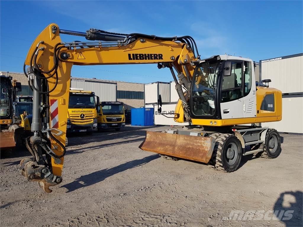 Liebherr A918 G6.0 Excavadoras de ruedas