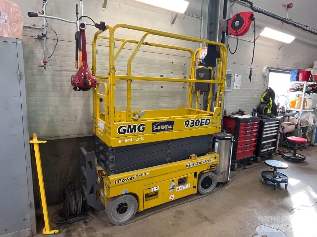 Saxlift GMG 930 ED, Plataformas tijera