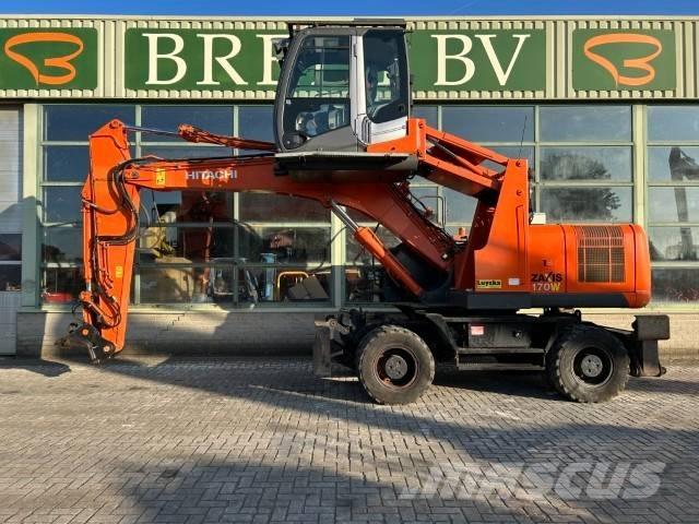 Hitachi ZX 170 W-3 Excavadoras de ruedas