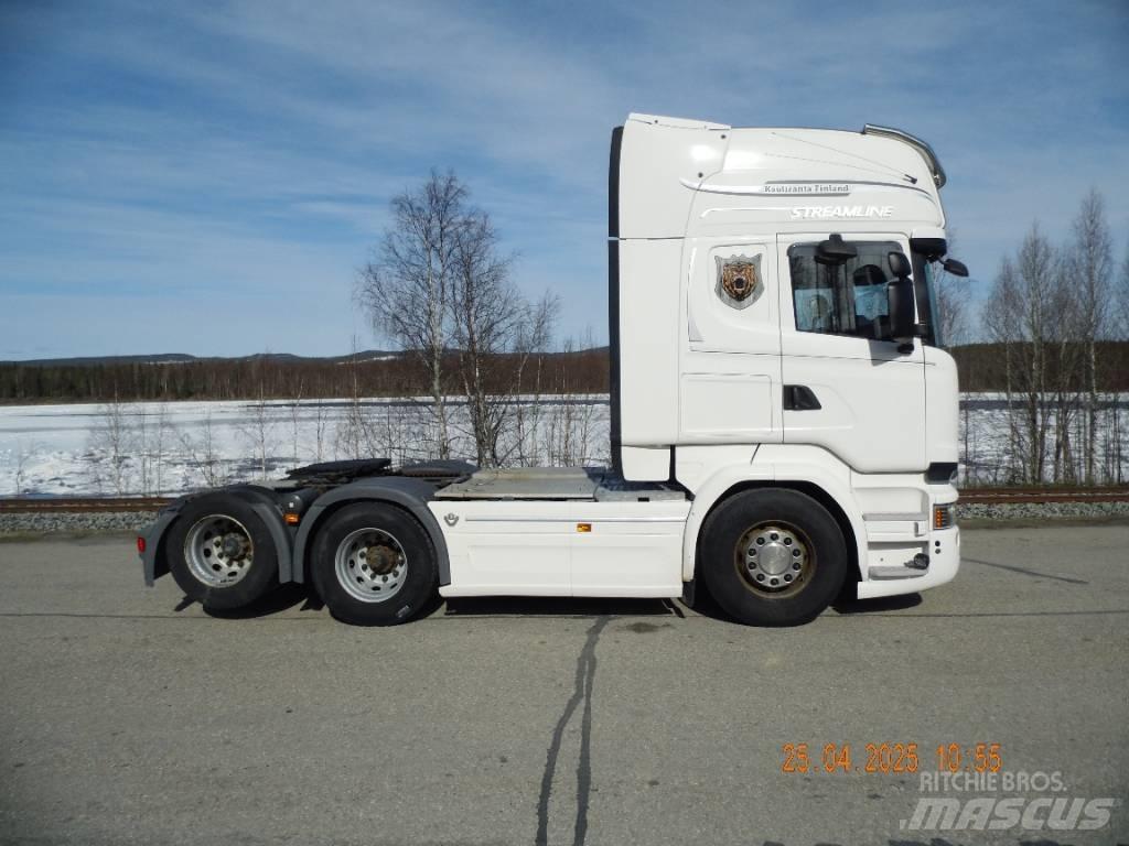 Scania R 580   MYYTY! Cabezas tractoras
