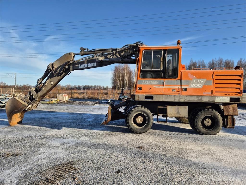 Åkerman EW 200 Excavadoras de ruedas