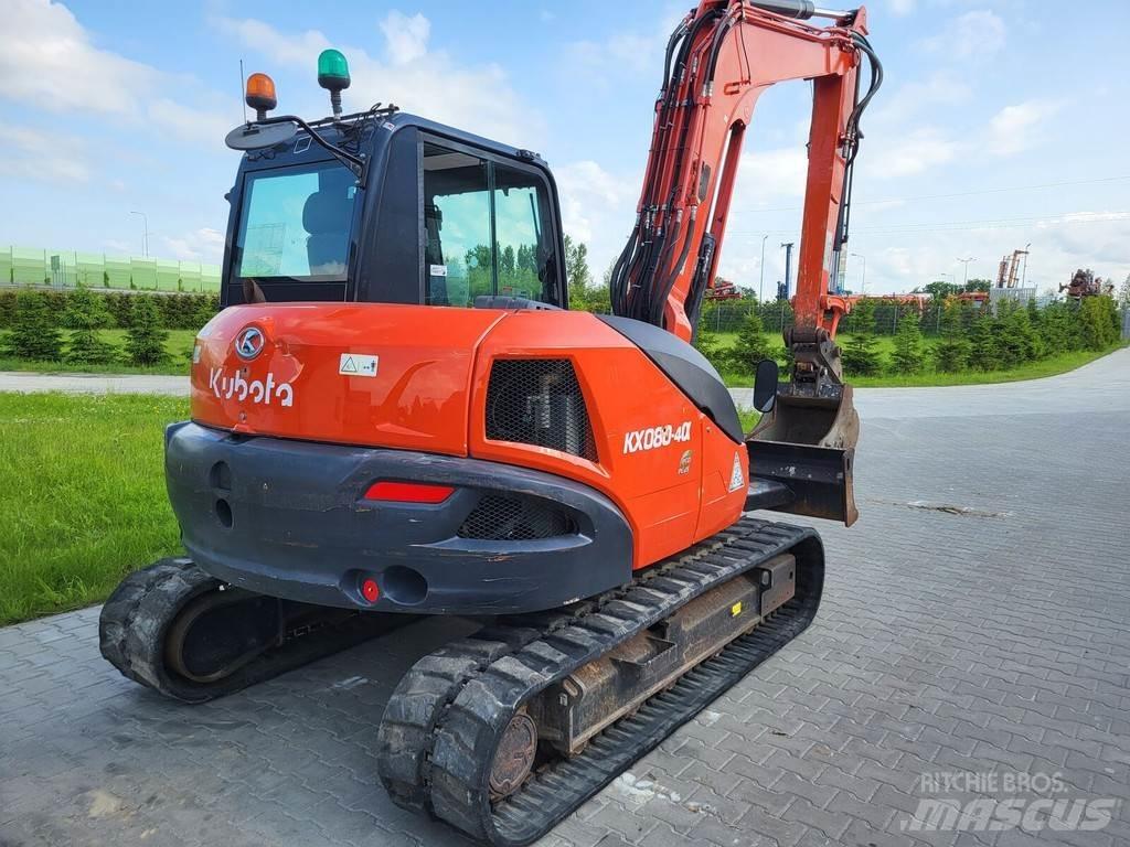 Kubota KX080-40 Excavadoras de cadenas