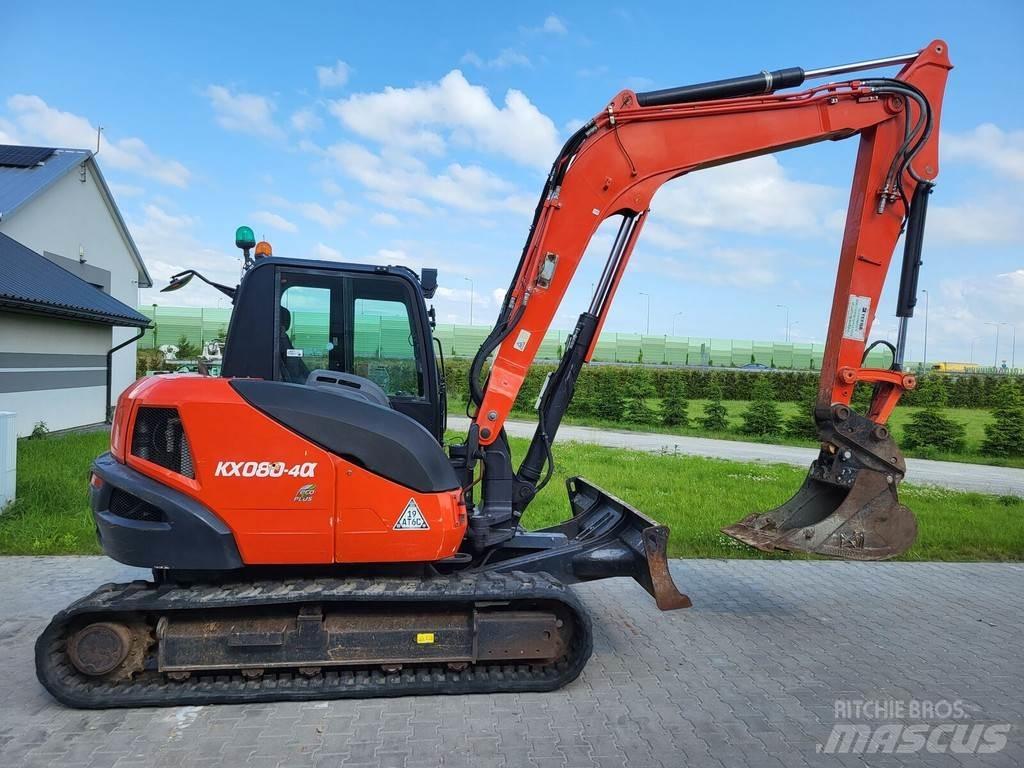 Kubota KX080-40 Excavadoras de cadenas