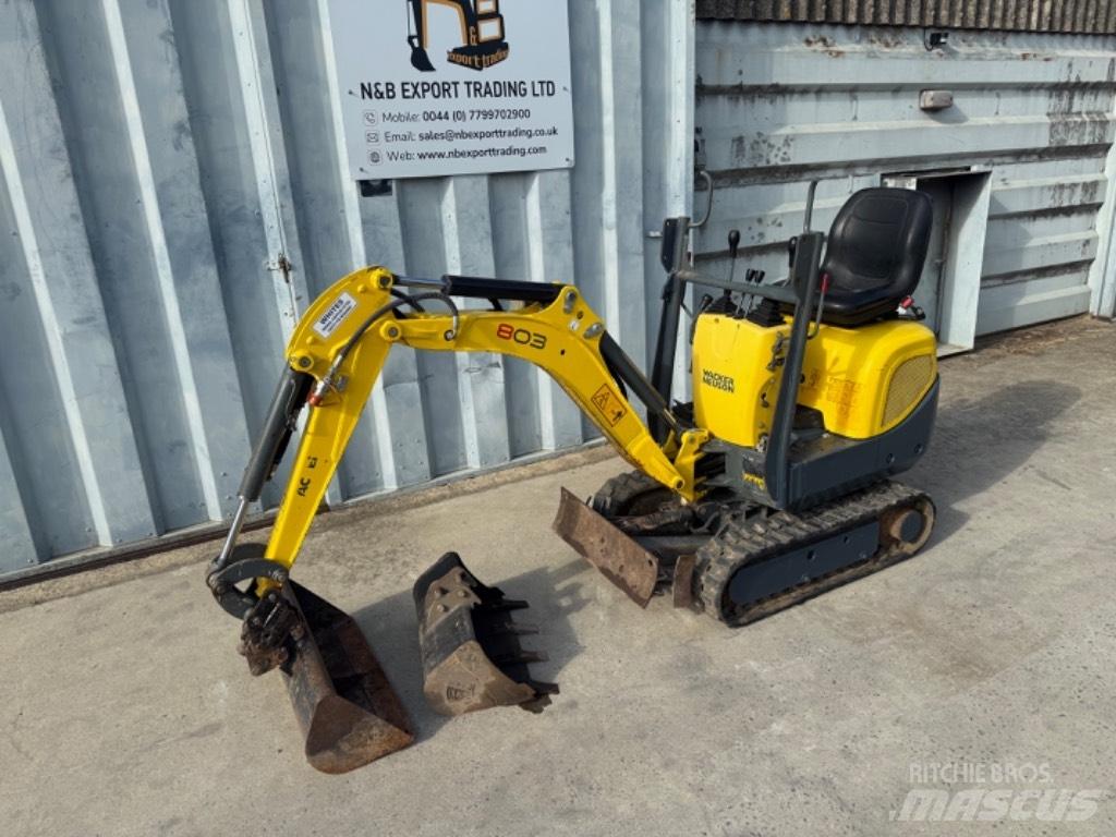 Wacker Neuson 803 Mini excavadoras < 7t