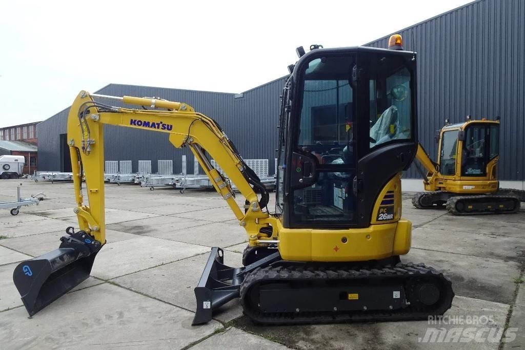 Komatsu PC26MR Excavadoras de cadenas