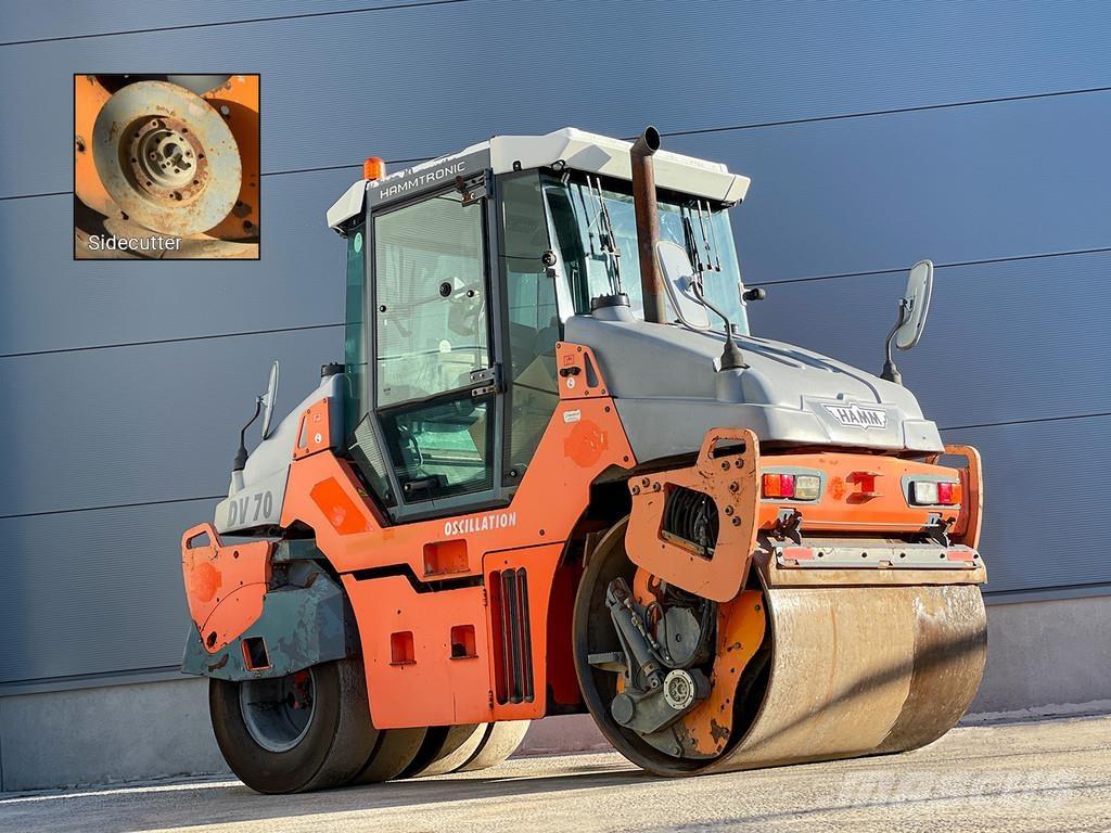Hamm DV 70 TO Rodillos combinados