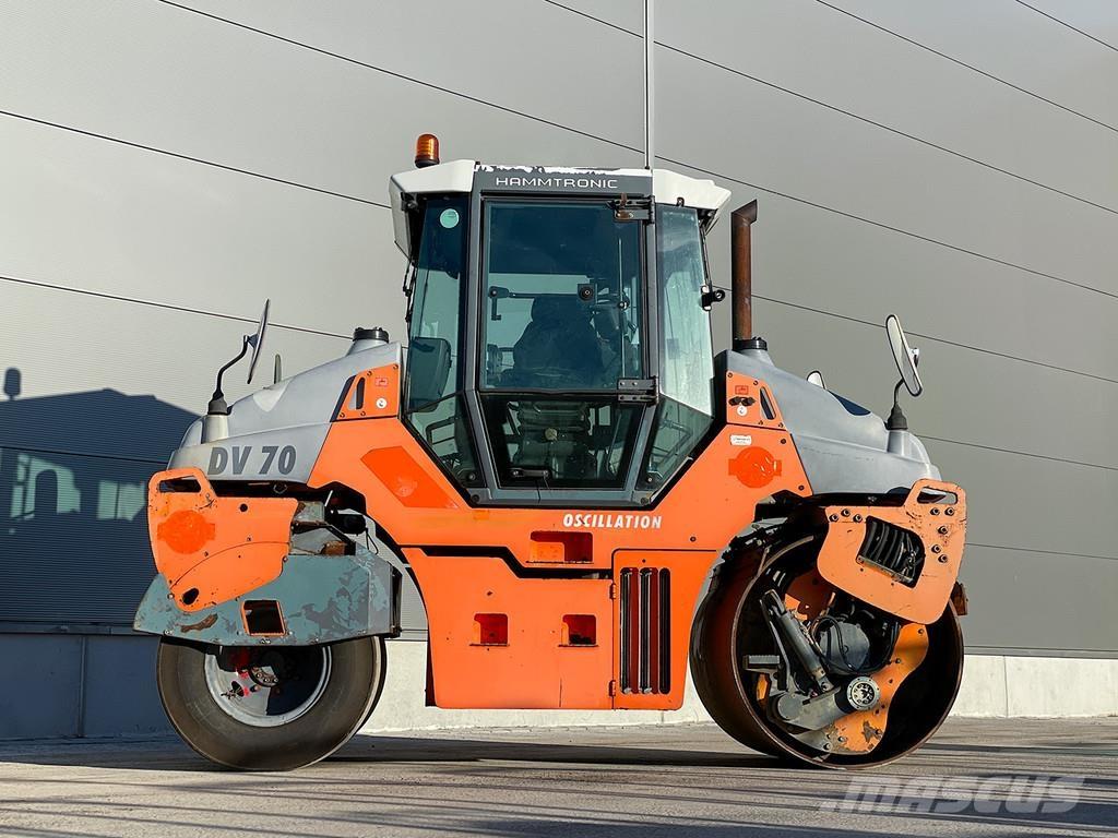 Hamm DV 70 TO Rodillos combinados