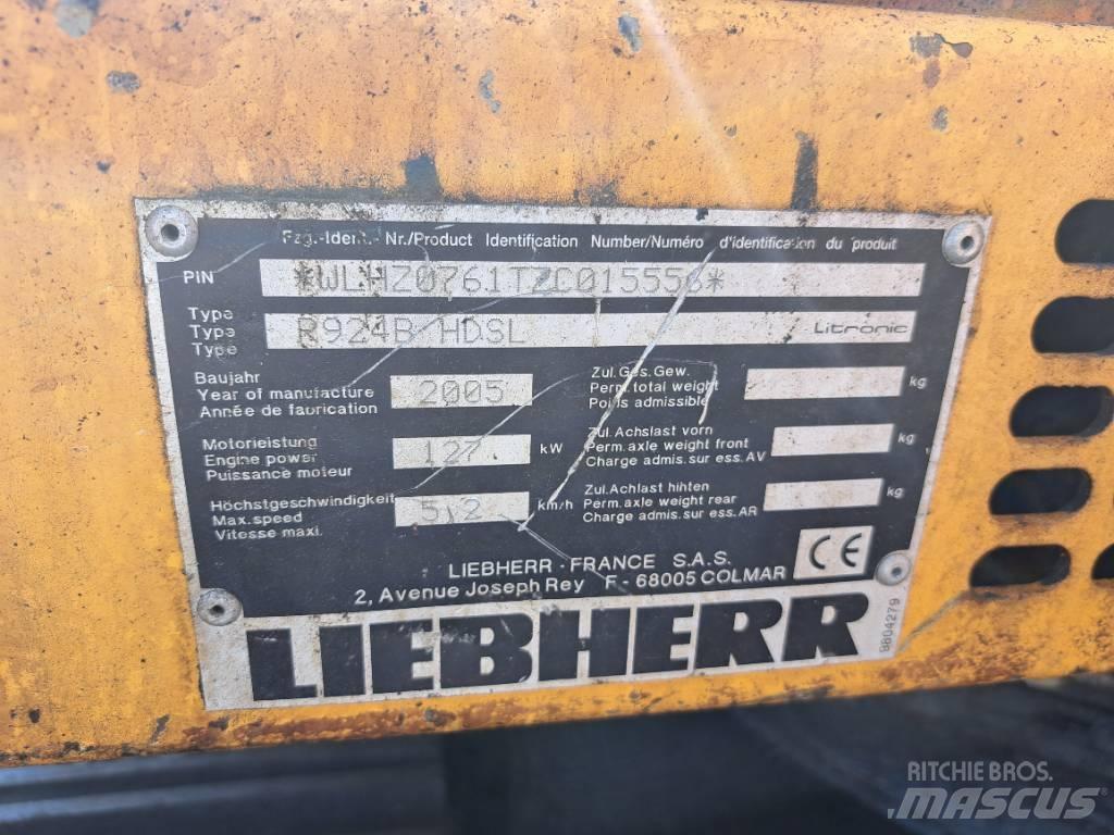 Liebherr R924B HDSL Excavadoras de cadenas