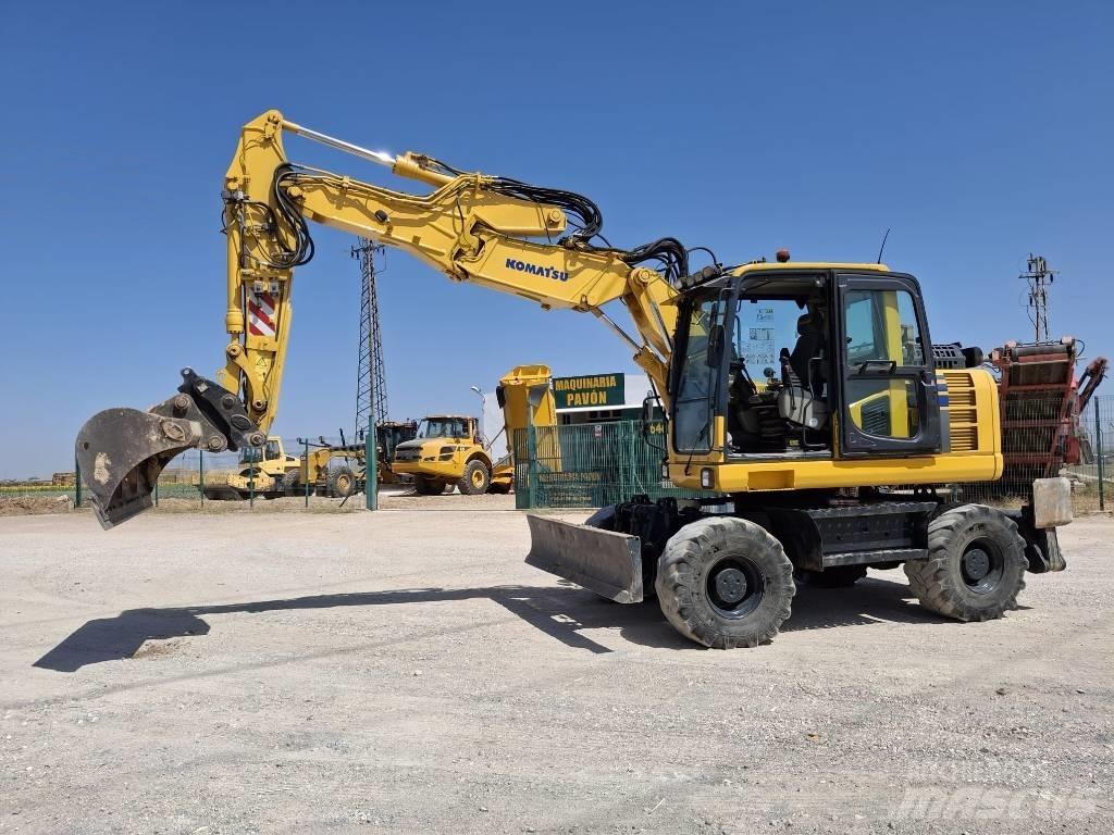 Komatsu PW 148-8 Excavadoras de ruedas