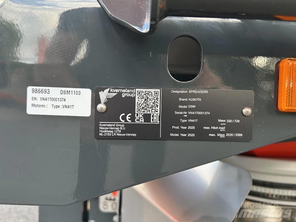 Kubota DSM 1100 Abonadoras