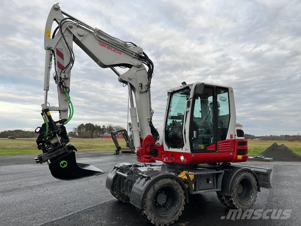 Takeuchi TB 395 W Excavadoras de ruedas