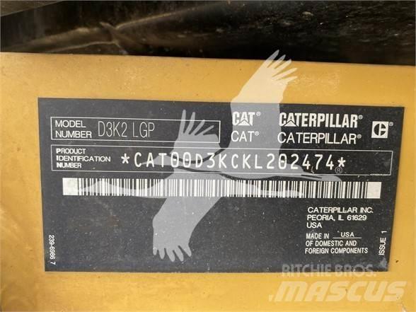 CAT D3K2 LGP Buldozer sobre oruga