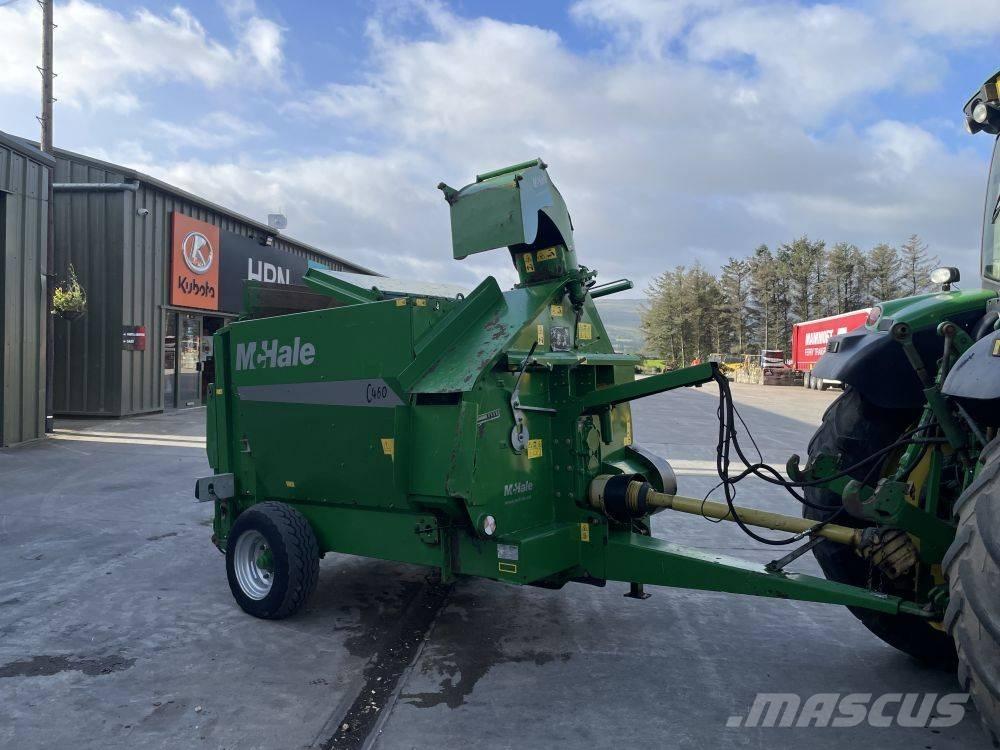 McHale C 460 Desmenuzadoras, cortadoras y desenrolladoras de pacas
