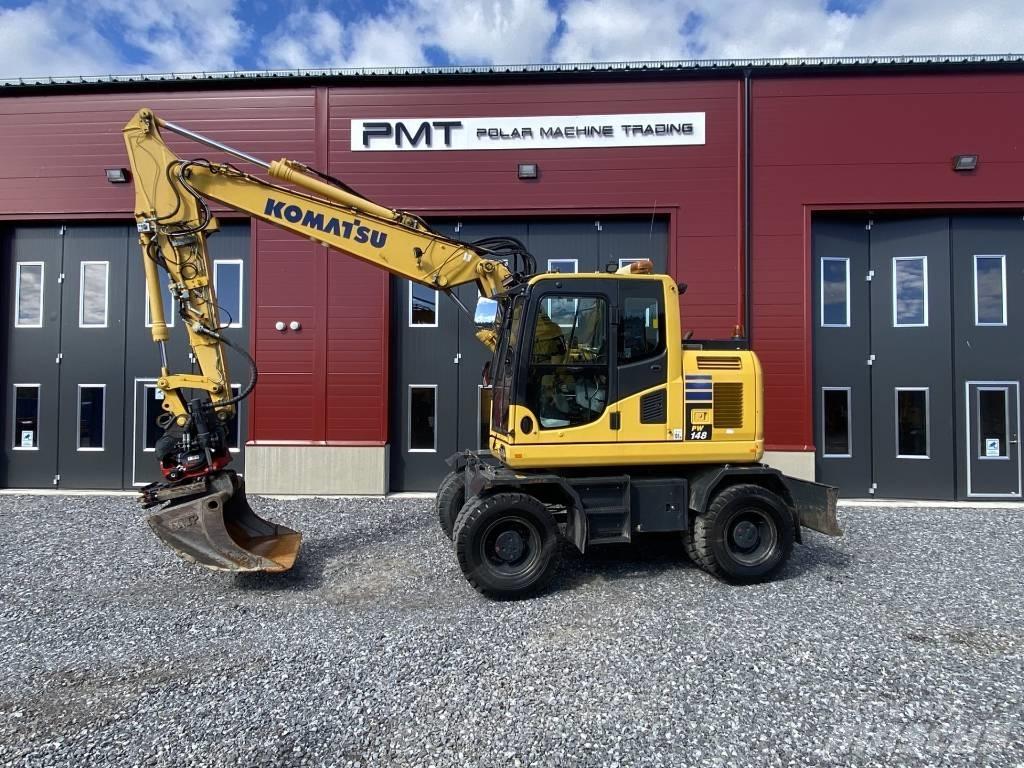 Komatsu PW 148-10 Excavadoras de ruedas