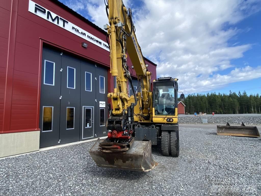 Komatsu PW 148-10 Excavadoras de ruedas