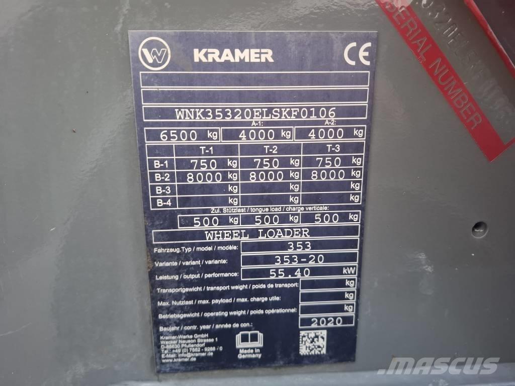 Kramer 5075 Cargadoras sobre ruedas