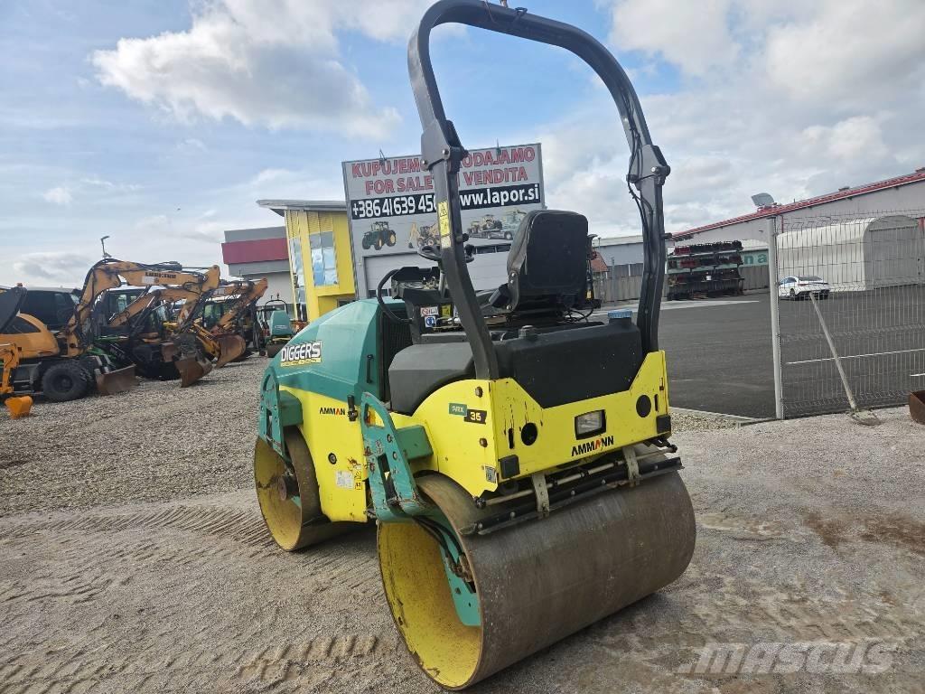 Ammann ARX 36 Rodillos de doble tambor