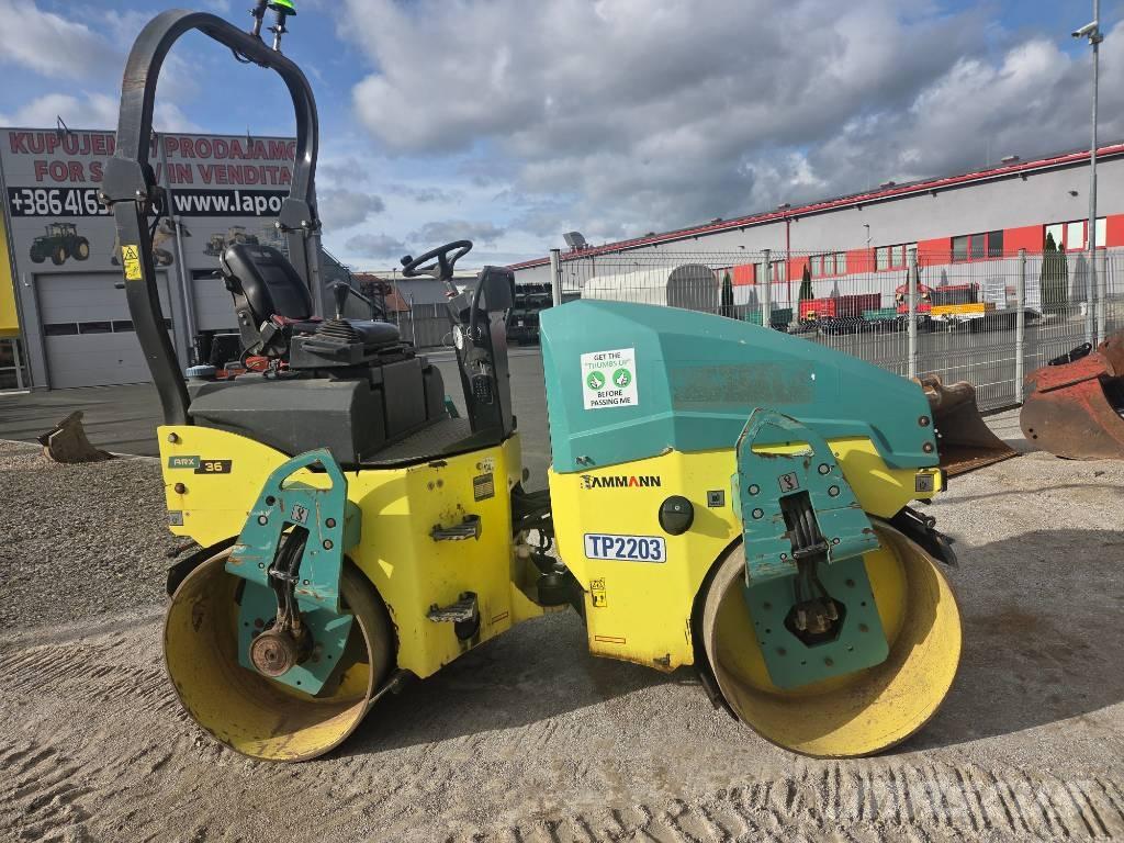 Ammann ARX 36 Rodillos de doble tambor