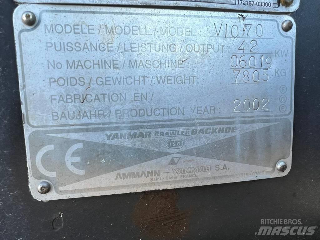 Yanmar Vio 70 Excavadoras de cadenas