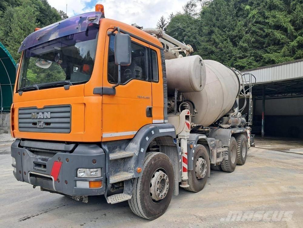 MAN TGA 41.480 Camiones hormigonera