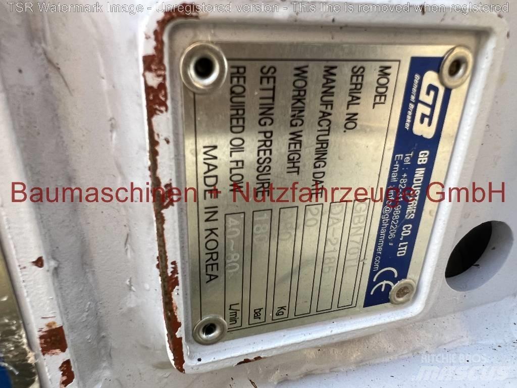 GB GBN 70 TL -Demo- Martillos hidráulicos