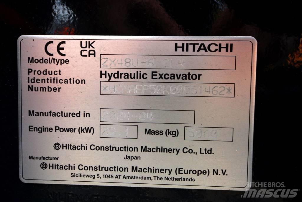 Hitachi ZX 48 U-6 Mini excavadoras < 7t
