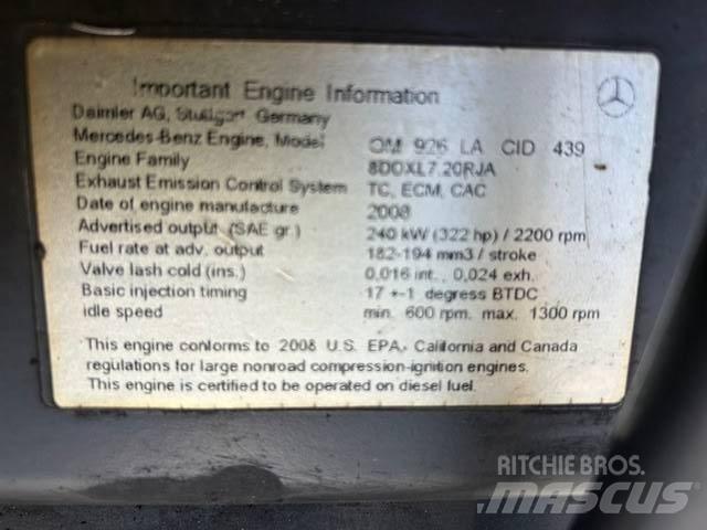 MB Crusher OM 926 LA Motores
