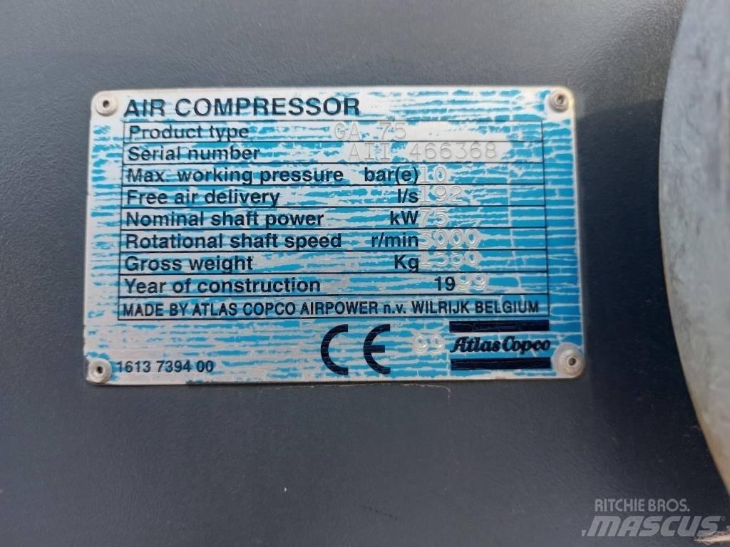 Atlas Copco GA 75 Compresores