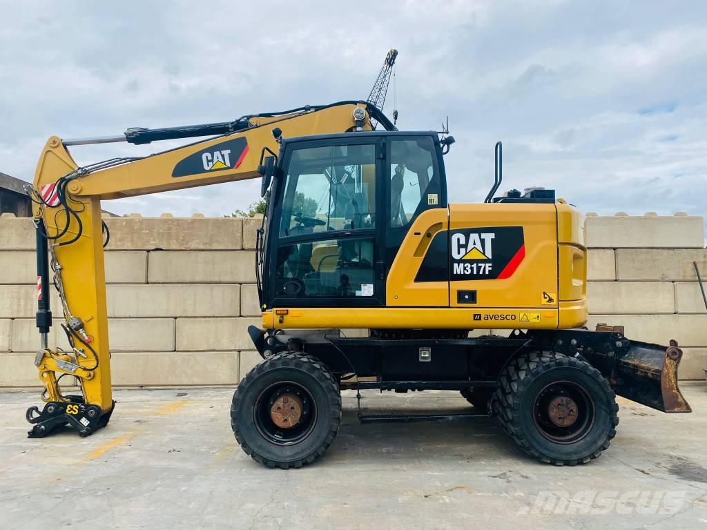 CAT m317f Excavadoras de ruedas