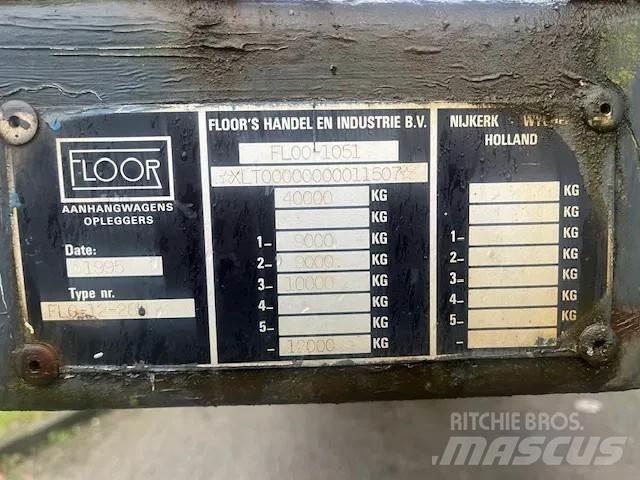 Floor FLO-12-28H Semirremolques de plataformas planas/laterales abatibles