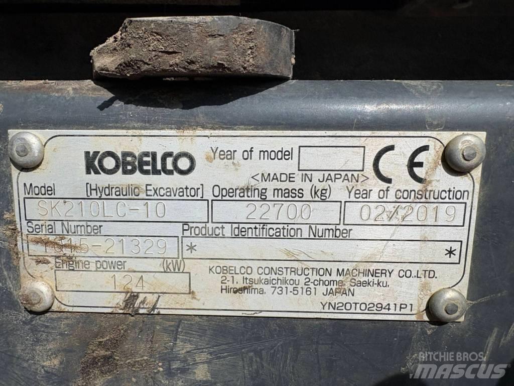 Kobelco SK 210 LC-10 Excavadoras de cadenas