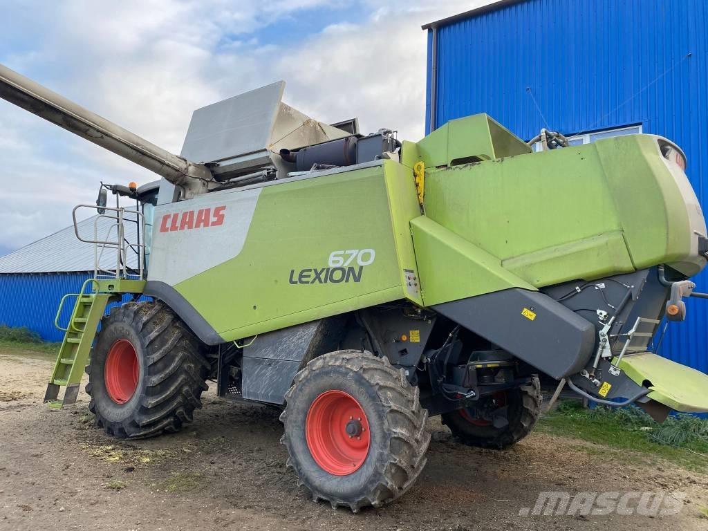 CLAAS Lexion 670 Cosechadoras combinadas